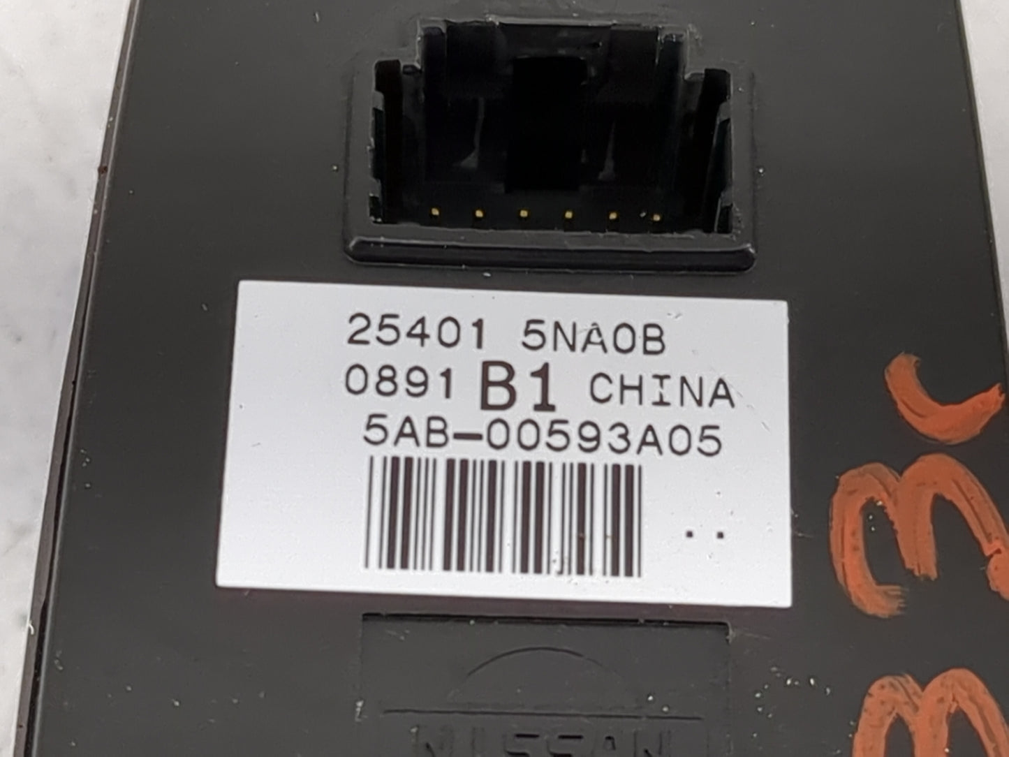 2019-2020 Infiniti Qx50 Master Power Window Switch Replacement Driver Side Left P/N:25401 5NA0B 5AB-00593A05 Fits Fits 2019 