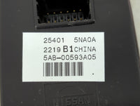 2019-2020 Infiniti Qx50 Master Power Window Switch Replacement Driver Side Left P/N:5AB-00593A05 25401 5NA0A Fits Fits 2019 