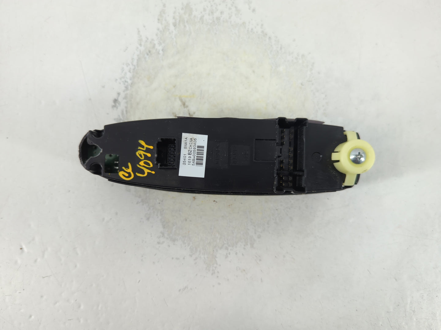 2019-2020 Infiniti Qx50 Master Power Window Switch Replacement Driver Side Left P/N:5AB-00593A05 25401 5NA1A Fits Fits 2019 