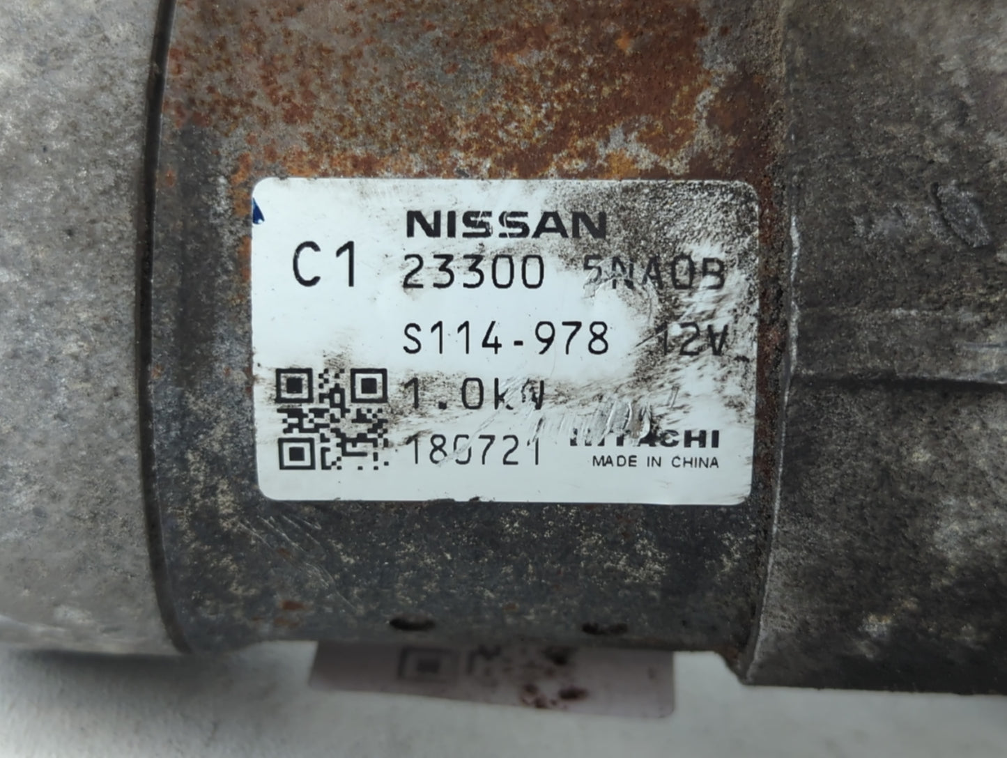 2019-2020 Infiniti Qx50 Car Starter Motor Solenoid OEM P/N:23300 5NA0B Fits Fits 2019 2020 2021 2022 OEM Used Auto Parts - O