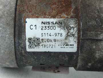 2019-2020 Infiniti Qx50 Car Starter Motor Solenoid OEM P/N:23300 5NA0B Fits Fits 2019 2020 2021 2022 OEM Used Auto Parts