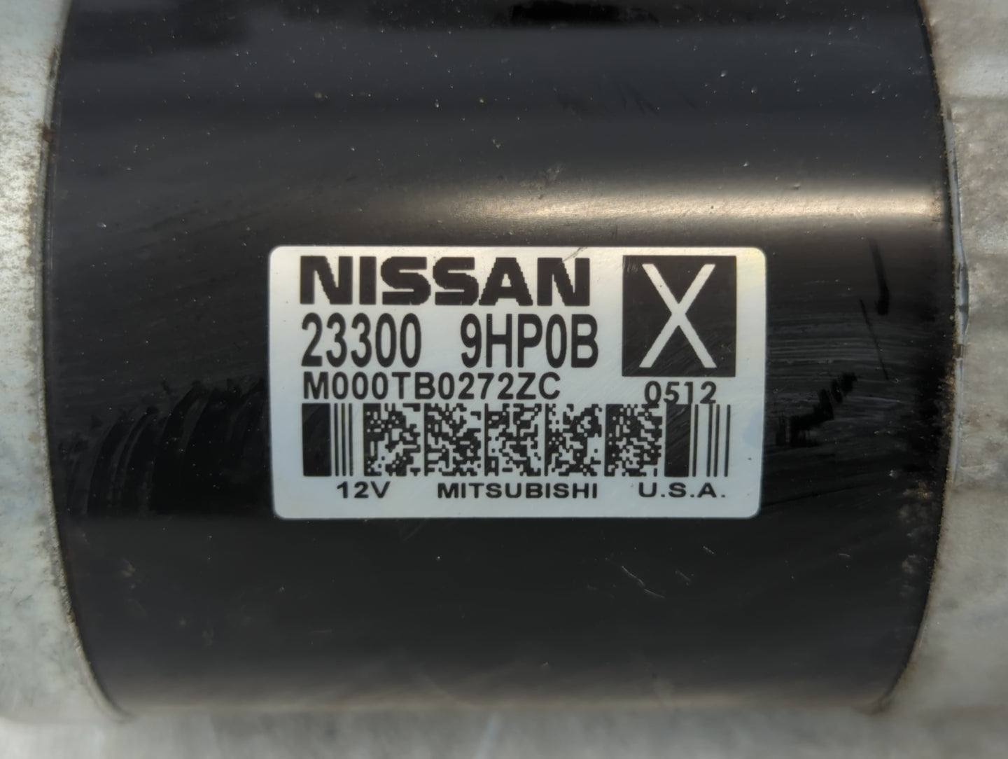 2015-2020 Infiniti Qx60 Car Starter Motor Solenoid OEM P/N:23300 9HP0B Fits Fits 2015 2016 2017 2018 2019 2020 2021 2022 OEM