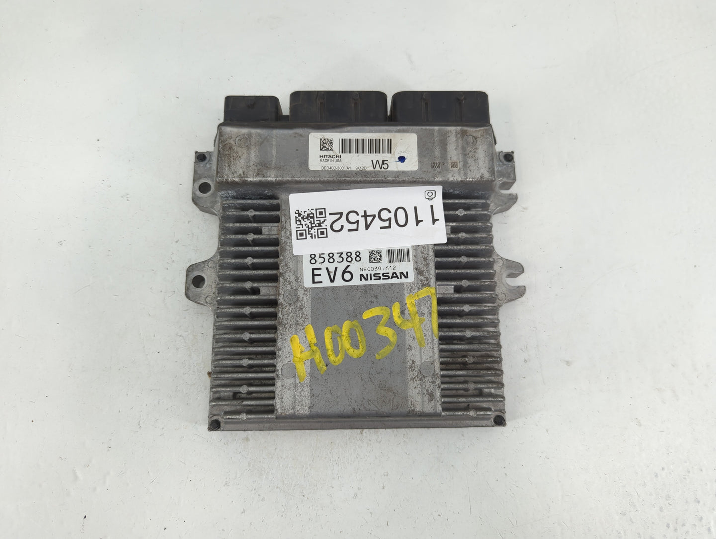 2018-2020 Infiniti Qx60 PCM Engine Control Computer ECU ECM PCU OEM P/N:NEC039-612 Fits Fits 2018 2019 2020 OEM Used Auto Pa