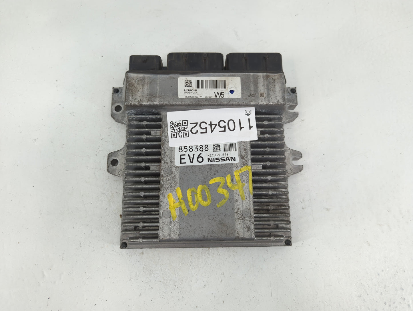 2018-2020 Infiniti Qx60 PCM Engine Control Computer ECU ECM PCU OEM P/N:NEC039-612 Fits Fits 2018 2019 2020 OEM Used Auto Pa