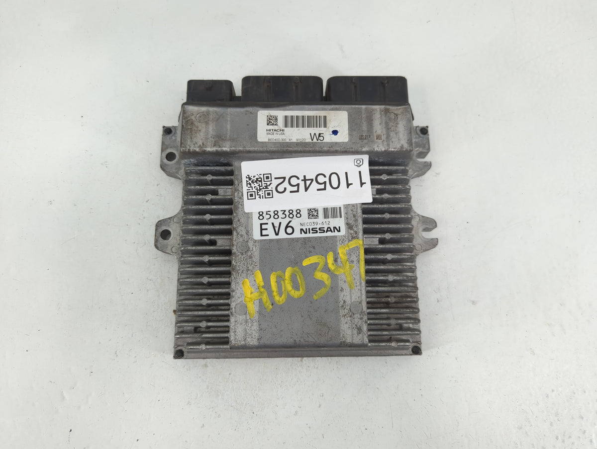 2018-2020 Infiniti Qx60 PCM Engine Control Computer ECU ECM PCU OEM P/N:NEC039-612 Fits 2018 2019 2020 OEM Used Auto Parts -