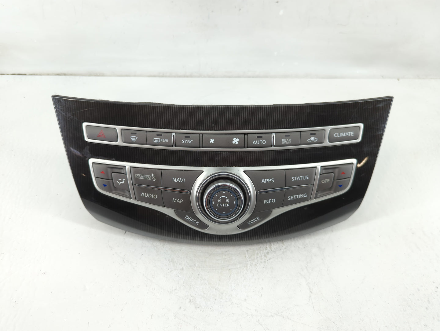 2017-2020 Infiniti Qx60 Radio AM FM Cd Player Receiver Replacement P/N:283959NR1A Fits Fits 2017 2018 2019 2020 OEM Used Aut