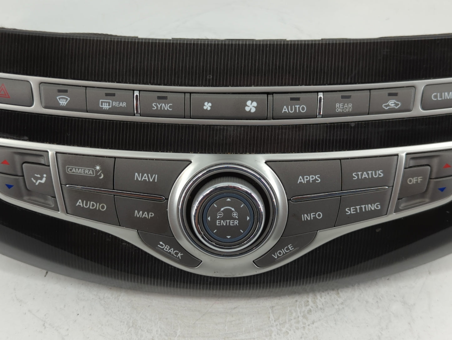 2017-2020 Infiniti Qx60 Radio AM FM Cd Player Receiver Replacement P/N:283959NR1A Fits Fits 2017 2018 2019 2020 OEM Used Aut