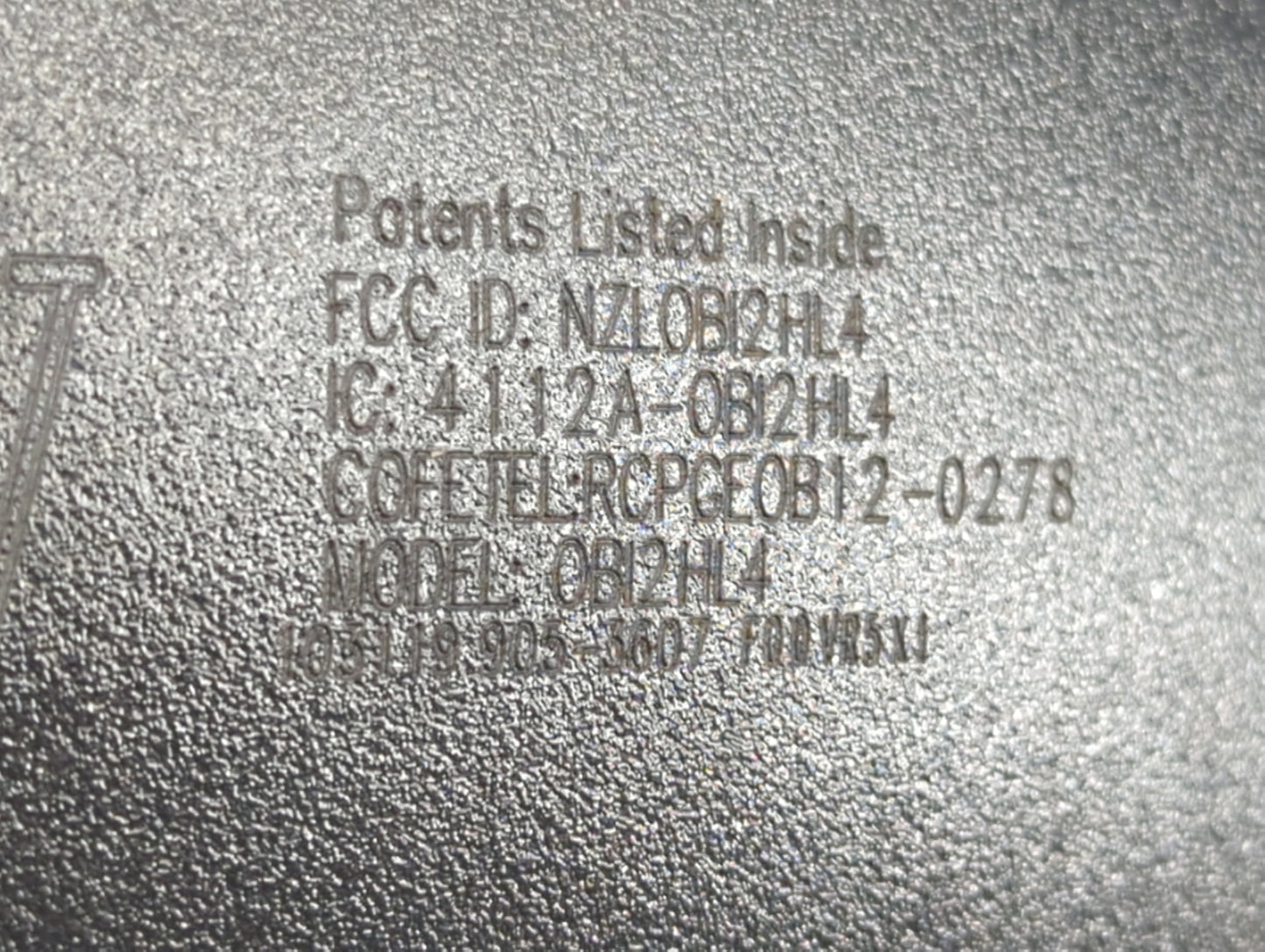 2016-2020 Infiniti Qx60 Interior Rear View Mirror Replacement OEM P/N:4112A-0B12HL4 NZL0B12HLA Fits OEM Used Auto Parts - Oe