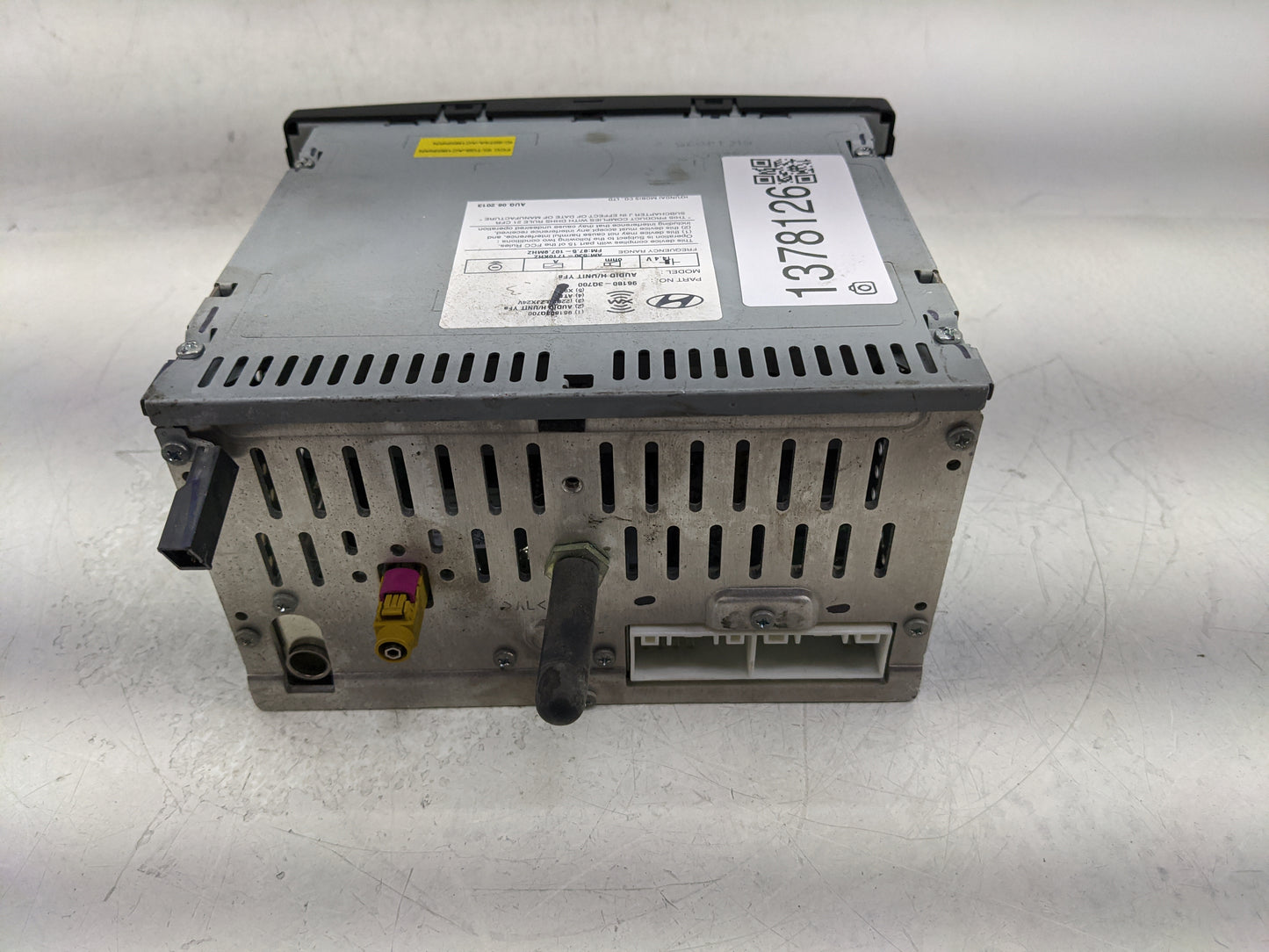 2017-2020 Infiniti Qx60 Radio AM FM Cd Player Receiver Replacement P/N:96180-3Q700 Fits Fits 2017 2018 2019 2020 OEM Used Au