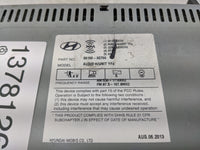 2017-2020 Infiniti Qx60 Radio AM FM Cd Player Receiver Replacement P/N:96180-3Q700 Fits Fits 2017 2018 2019 2020 OEM Used Au