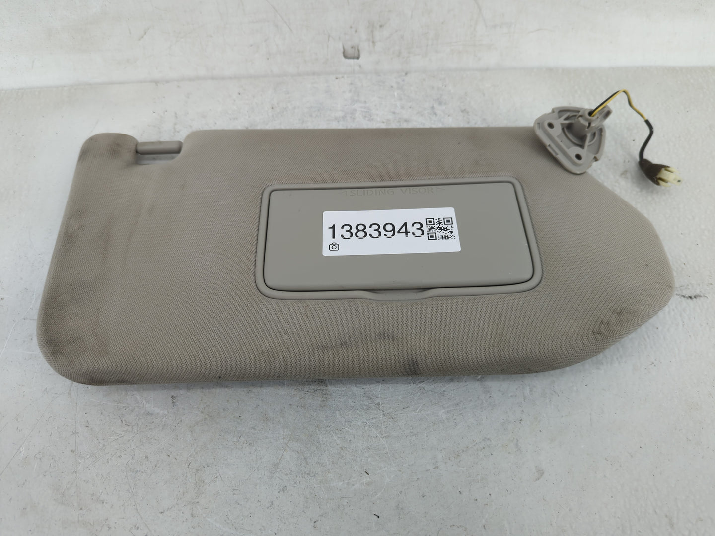 2019-2020 Infiniti Qx60 Sun Visor Shade Replacement Passenger Right Mirror Fits Fits 2019 2020 OEM Used Auto Parts - Oemused