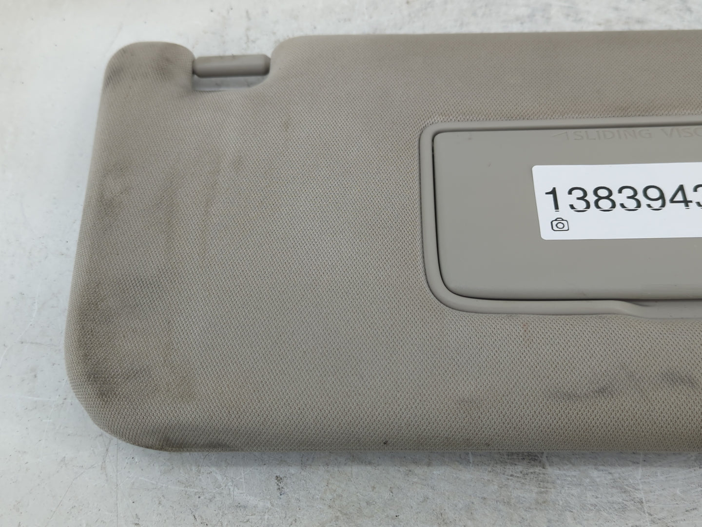 2019-2020 Infiniti Qx60 Sun Visor Shade Replacement Passenger Right Mirror Fits Fits 2019 2020 OEM Used Auto Parts - Oemused