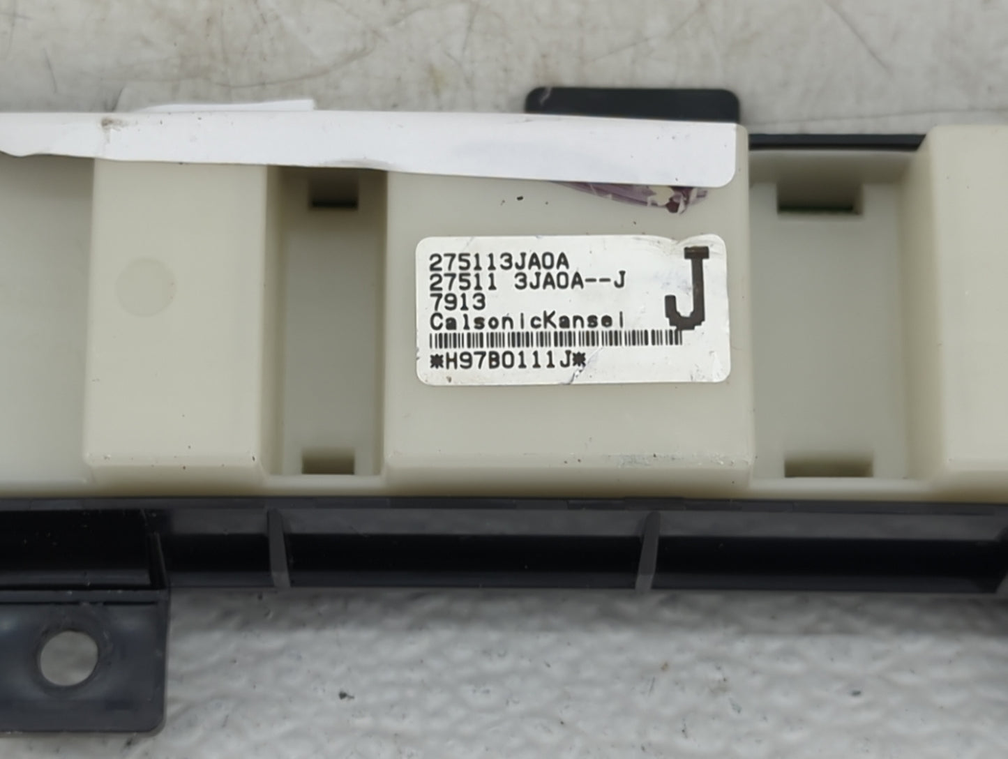 2014-2020 Infiniti Qx60 Climate Control Module Temperature AC/Heater Replacement P/N:275113JA0A 283959NR0A Fits OEM Used Aut