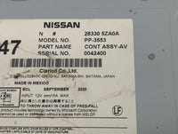2017-2020 Infiniti Qx60 Radio AM FM Cd Player Receiver Replacement P/N:28330 5ZA0A PP-3553 Fits Fits 2017 2018 2019 2020 OEM