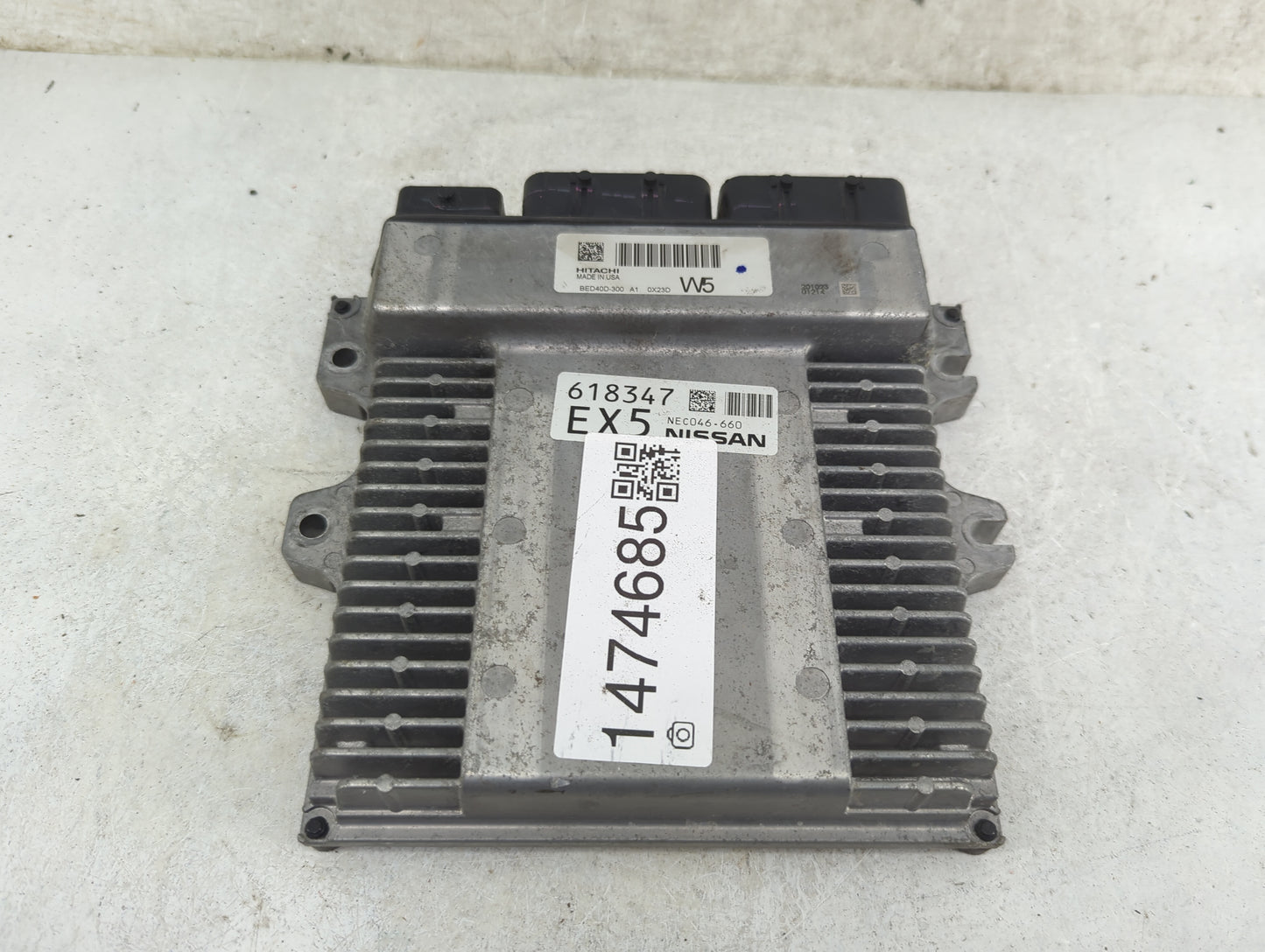 2018-2020 Infiniti Qx60 PCM Engine Control Computer ECU ECM PCU OEM P/N:BED40D-300 NEC046-660 Fits Fits 2018 2019 2020 OEM U