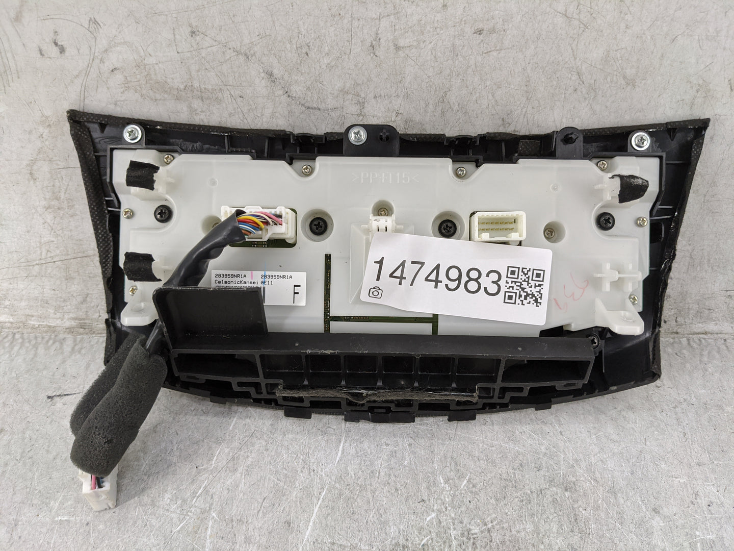 2014-2020 Infiniti Qx60 Climate Control Module Temperature AC/Heater Replacement P/N:283959NR1A Fits OEM Used Auto Parts - O