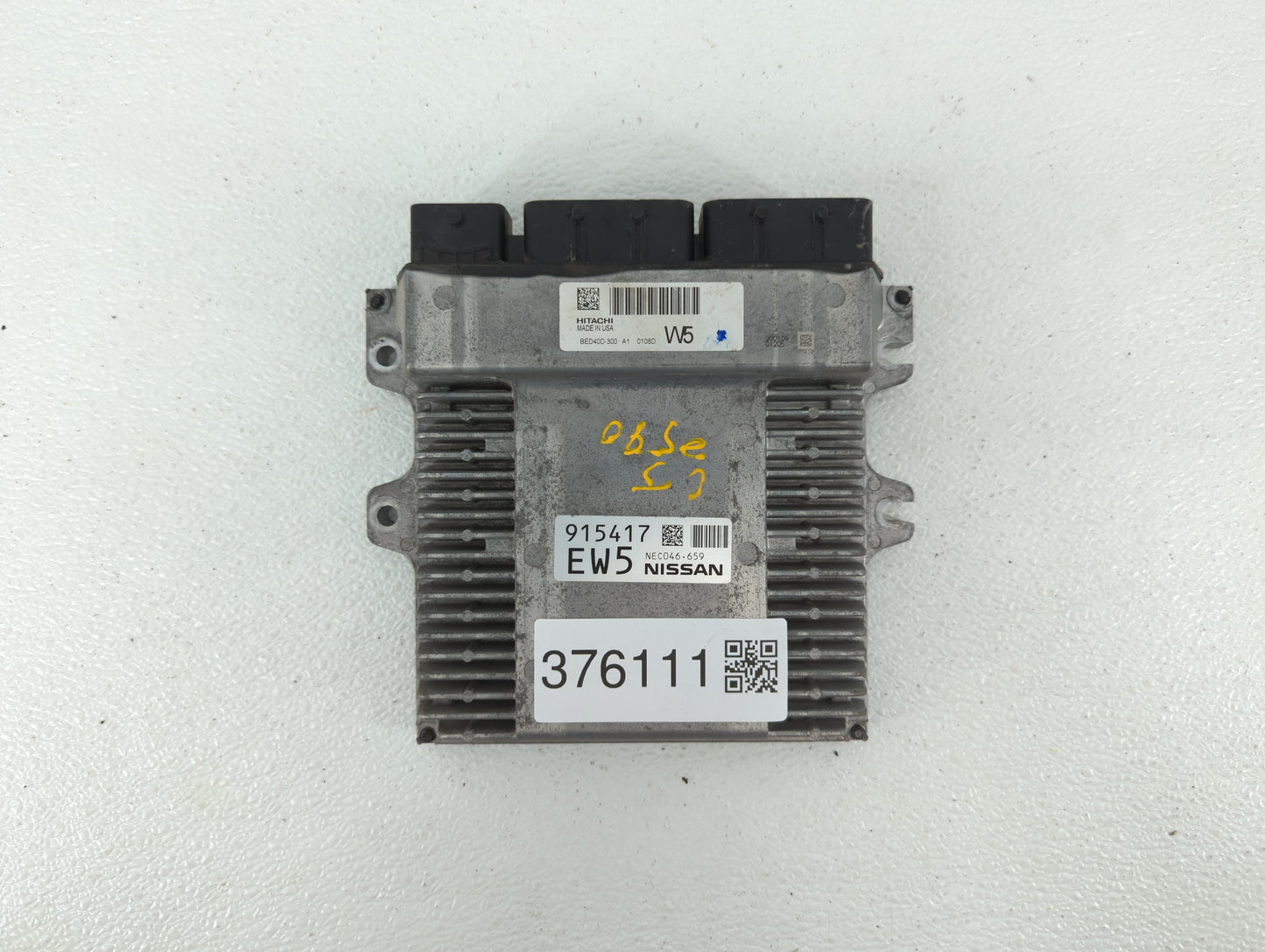 2018-2019 Infiniti Qx60 PCM Engine Control Computer ECU ECM PCU OEM P/N:BED40A-300 A1 NEC034-672, NEC035-004 Fits Fits 2018 
