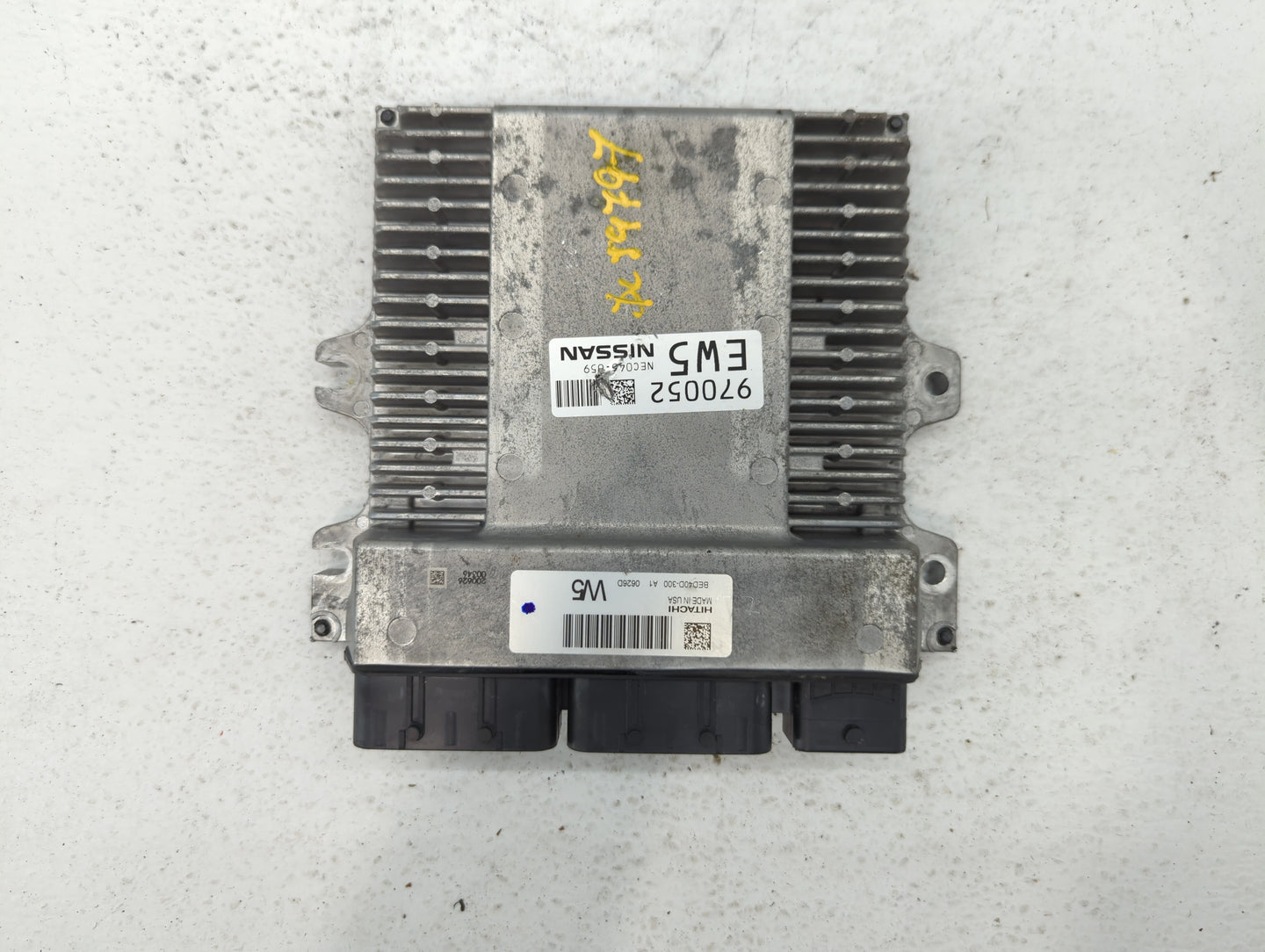 2018-2020 Infiniti Qx60 PCM Engine Control Computer ECU ECM PCU OEM P/N:NEC046-059 Fits Fits 2018 2019 2020 OEM Used Auto Pa