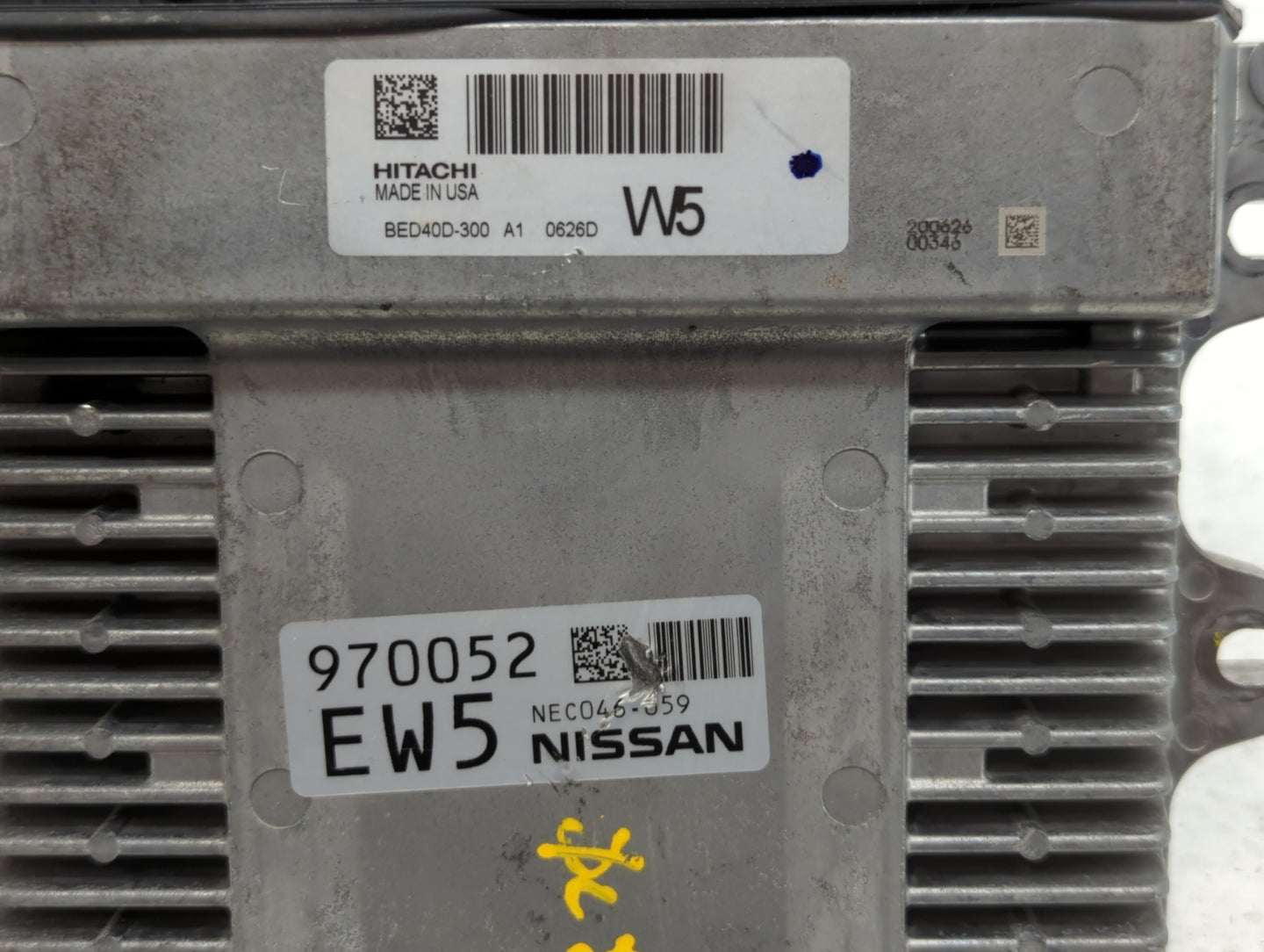 2018-2020 Infiniti Qx60 PCM Engine Control Computer ECU ECM PCU OEM P/N:NEC046-059 Fits Fits 2018 2019 2020 OEM Used Auto Pa