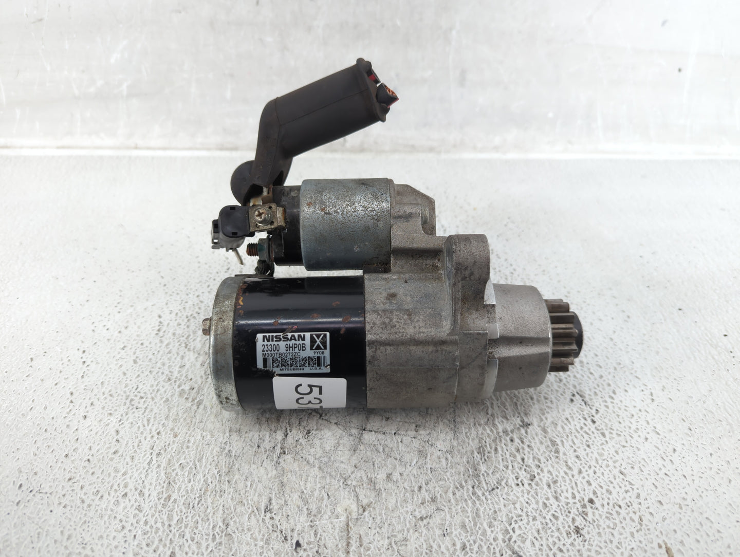 2015-2020 Infiniti Qx60 Car Starter Motor Solenoid OEM P/N:M000TB0272AZ 23300 9HP0B Fits OEM Used Auto Parts - Oemusedautopa