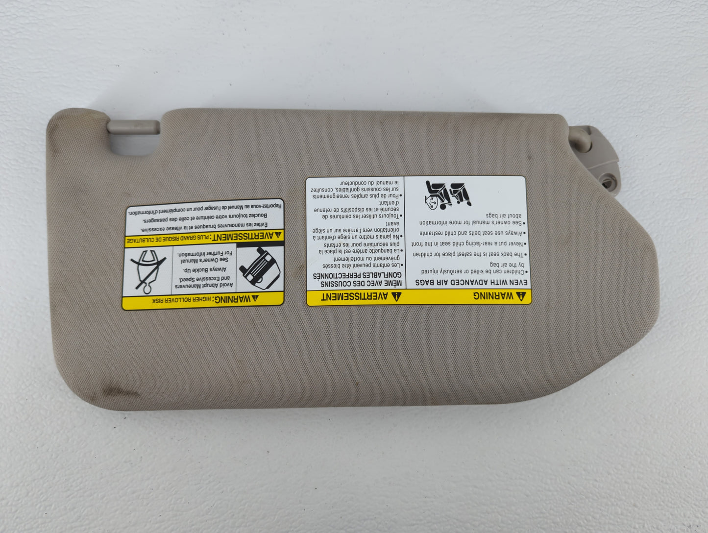 2019-2020 Infiniti Qx60 Sun Visor Shade Replacement Driver Left Mirror Fits Fits 2019 2020 OEM Used Auto Parts - Oemusedauto