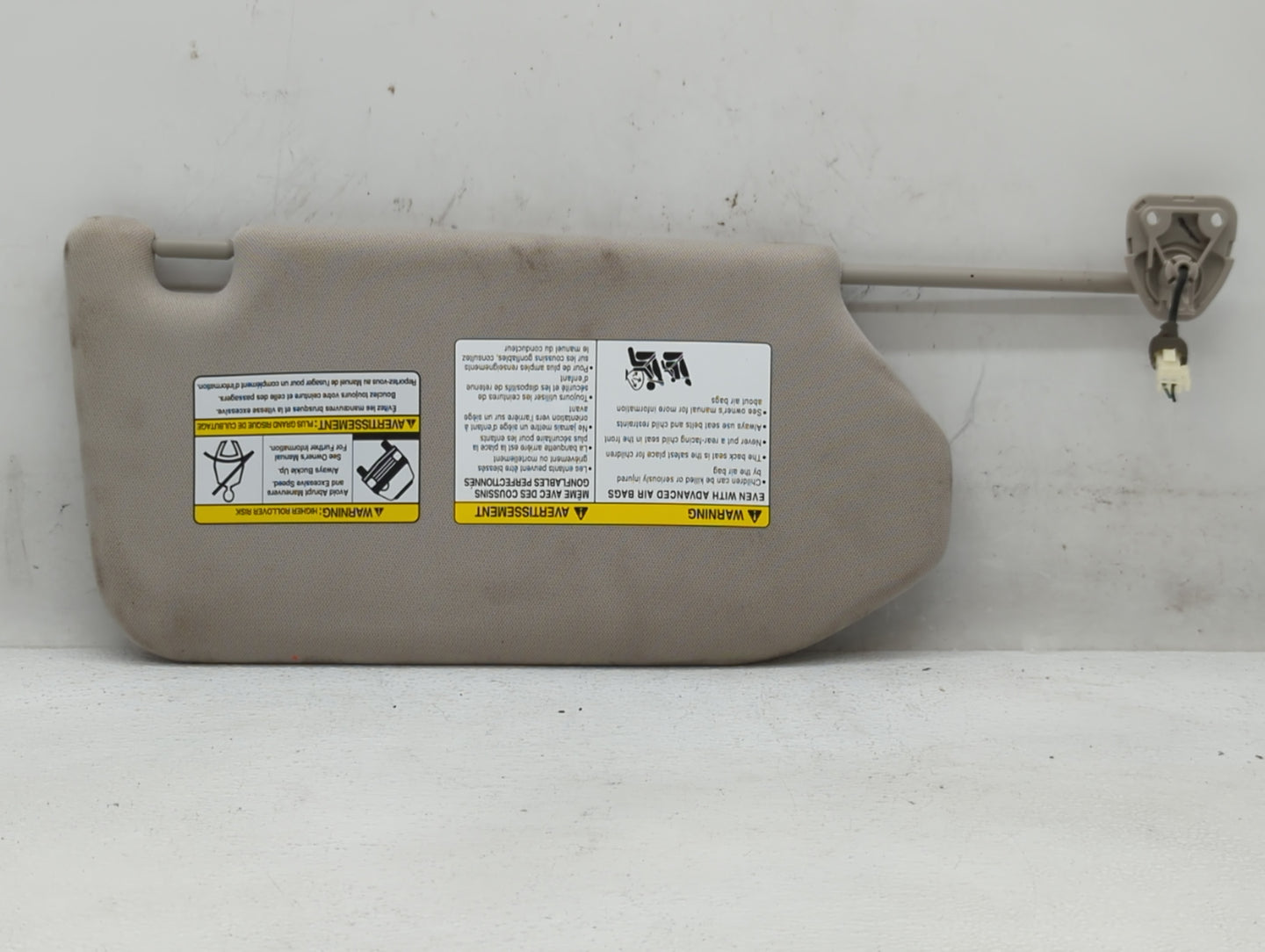 2019-2020 Infiniti Qx60 Sun Visor Shade Replacement Driver Left Mirror Fits Fits 2019 2020 OEM Used Auto Parts - Oemusedauto