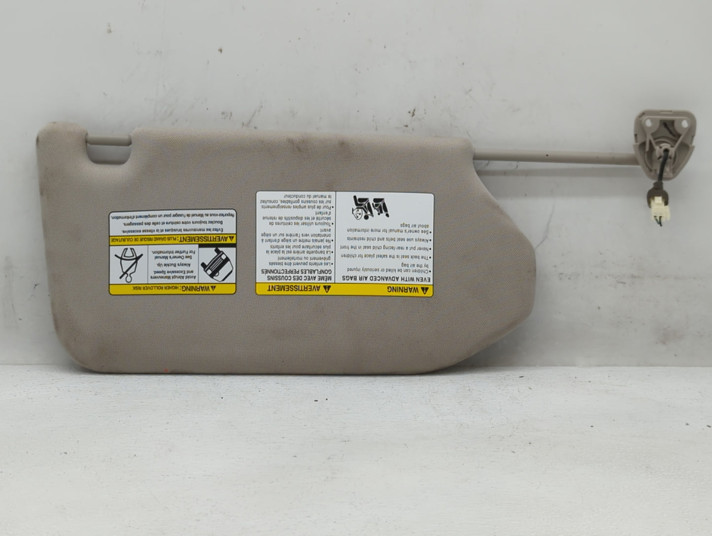 2019-2020 Infiniti Qx60 Sun Visor Shade Replacement Driver Left Mirror Fits Fits 2019 2020 OEM Used Auto Parts - Oemusedauto