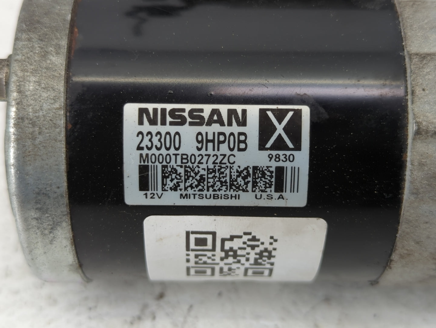 2015-2020 Infiniti Qx60 Car Starter Motor Solenoid OEM P/N:23300 9HP0B Fits Fits 2015 2016 2017 2018 2019 2020 2021 2022 OEM