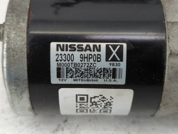 2015-2020 Infiniti Qx60 Car Starter Motor Solenoid OEM P/N:23300 9HP0B Fits Fits 2015 2016 2017 2018 2019 2020 2021 2022 OEM Used Auto Parts