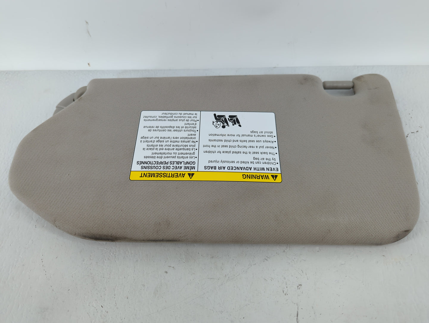 2019-2020 Infiniti Qx60 Sun Visor Shade Replacement Driver Left Mirror Fits Fits 2019 2020 OEM Used Auto Parts - Oemusedauto