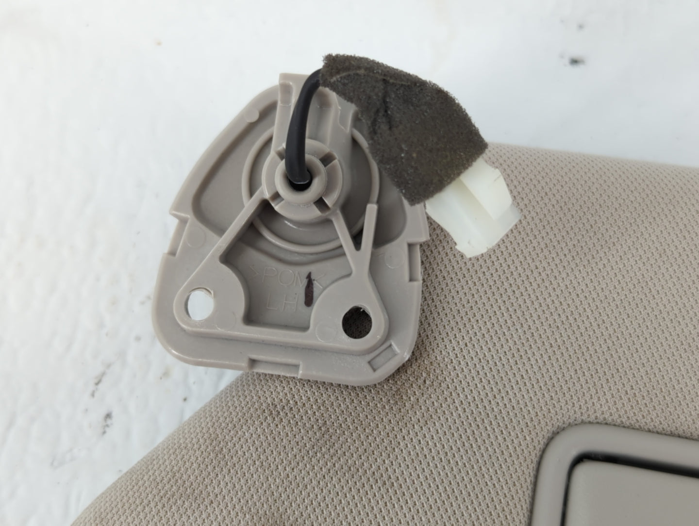 2019-2020 Infiniti Qx60 Sun Visor Shade Replacement Passenger Right Mirror Fits Fits 2019 2020 OEM Used Auto Parts - Oemused