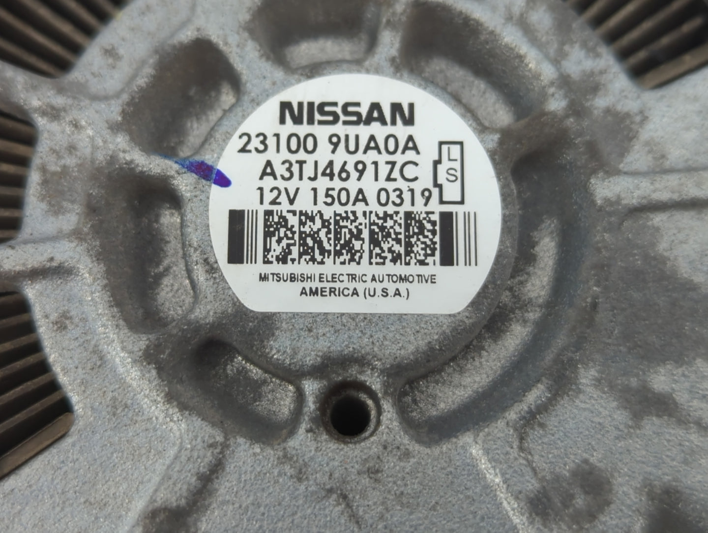 2017-2020 Infiniti Qx60 Alternator Replacement Generator Charging Assembly Engine OEM P/N:A3TJ4691ZC 23100 9UA0A Fits OEM Us