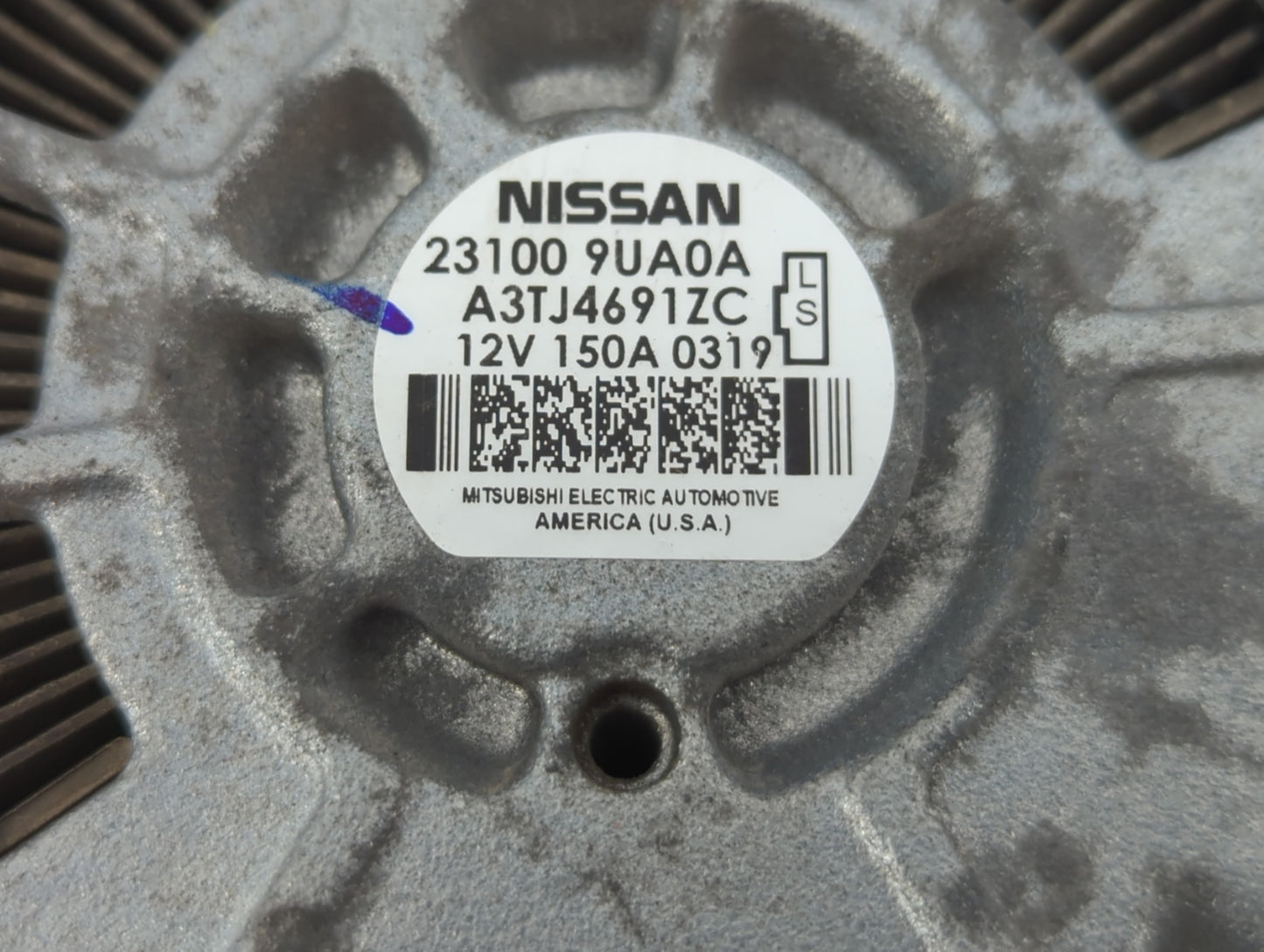 2017-2020 Infiniti Qx60 Alternator Replacement Generator Charging Assembly Engine OEM P/N:A3TJ4691ZC 23100 9UA0A Fits OEM Us