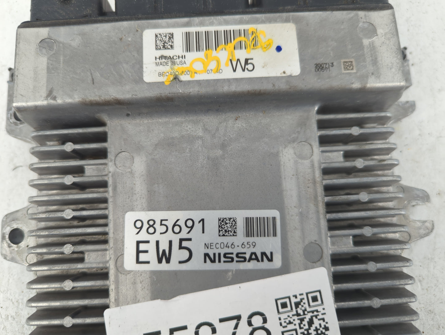 2018-2020 Infiniti Qx60 PCM Engine Control Computer ECU ECM PCU OEM P/N:985691 NEC046-659 Fits Fits 2018 2019 2020 OEM Used 