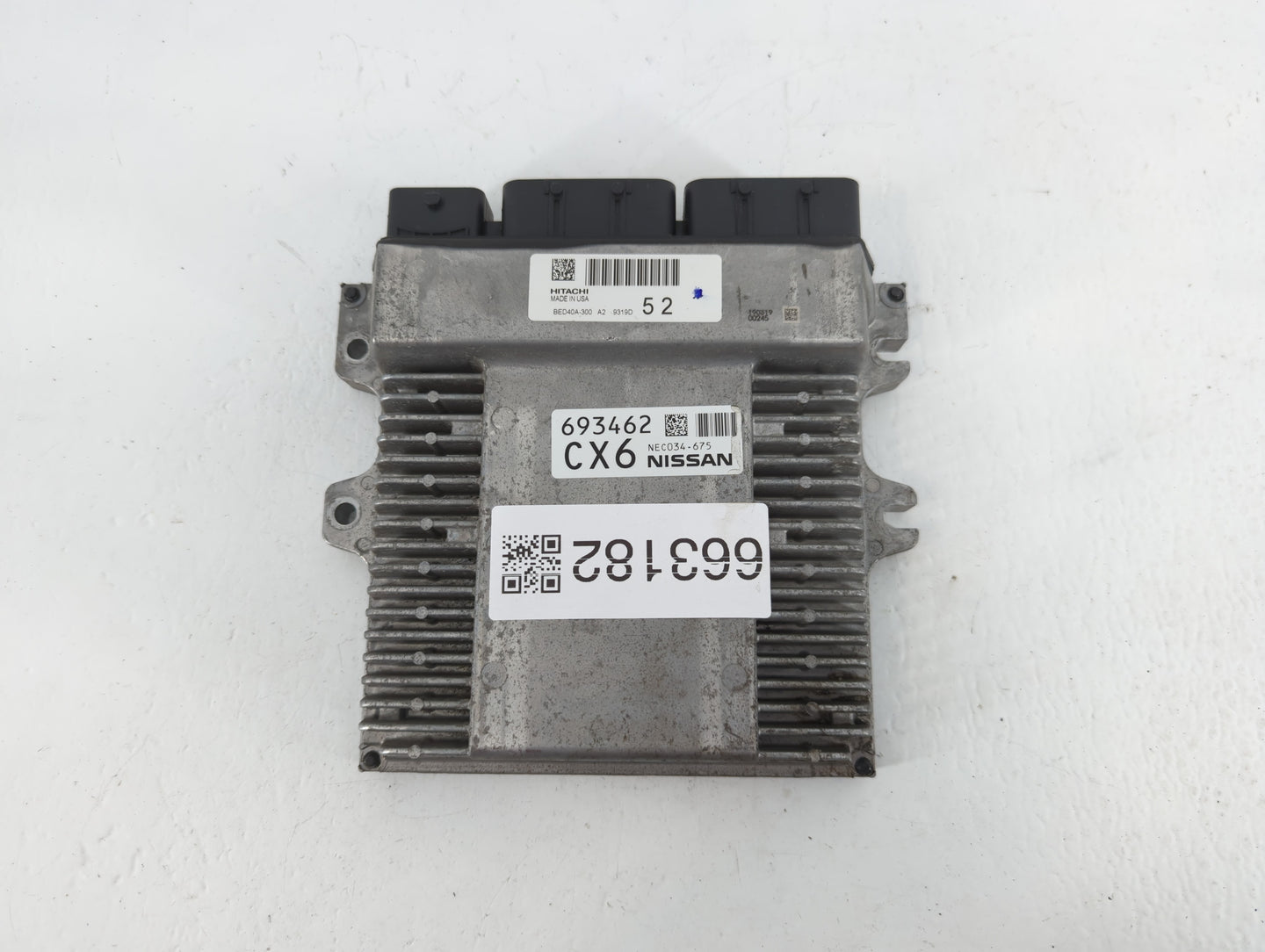 2018-2020 Infiniti Qx60 PCM Engine Control Computer ECU ECM PCU OEM P/N:693462CX6 NEC034-675 Fits Fits 2018 2019 2020 OEM Us