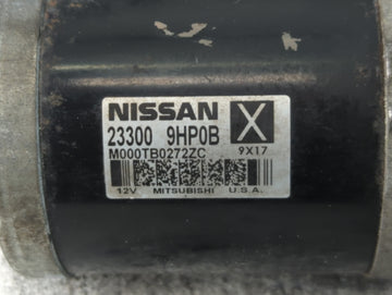 2015-2020 Infiniti Qx60 Car Starter Motor Solenoid OEM P/N:23300 9HP0B Fits Fits 2015 2016 2017 2018 2019 2020 2021 2022 OEM Used Auto Parts