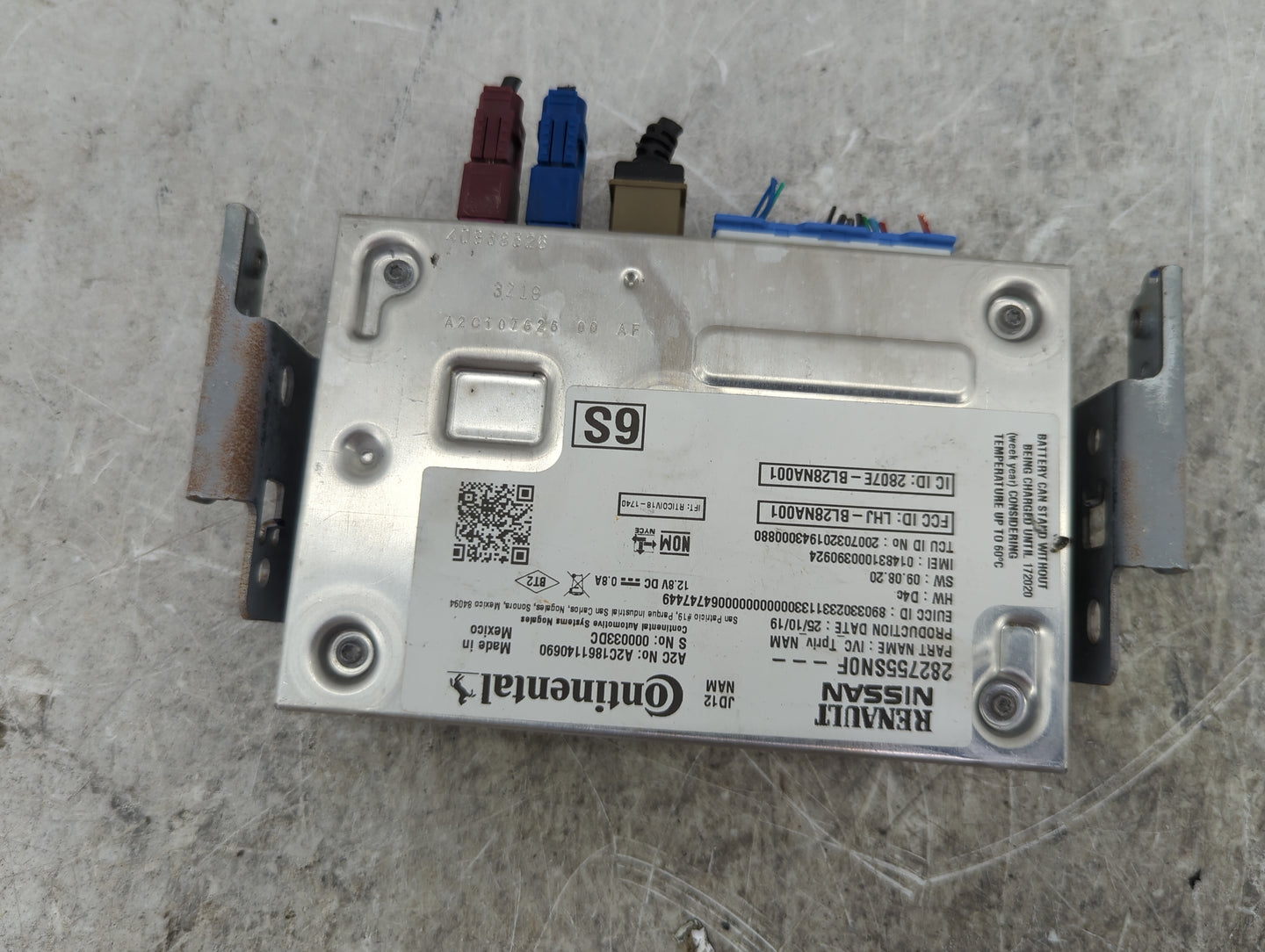 2020 Infiniti Qx80 Telematics Control Module 1467742 - Oemusedautoparts1.com