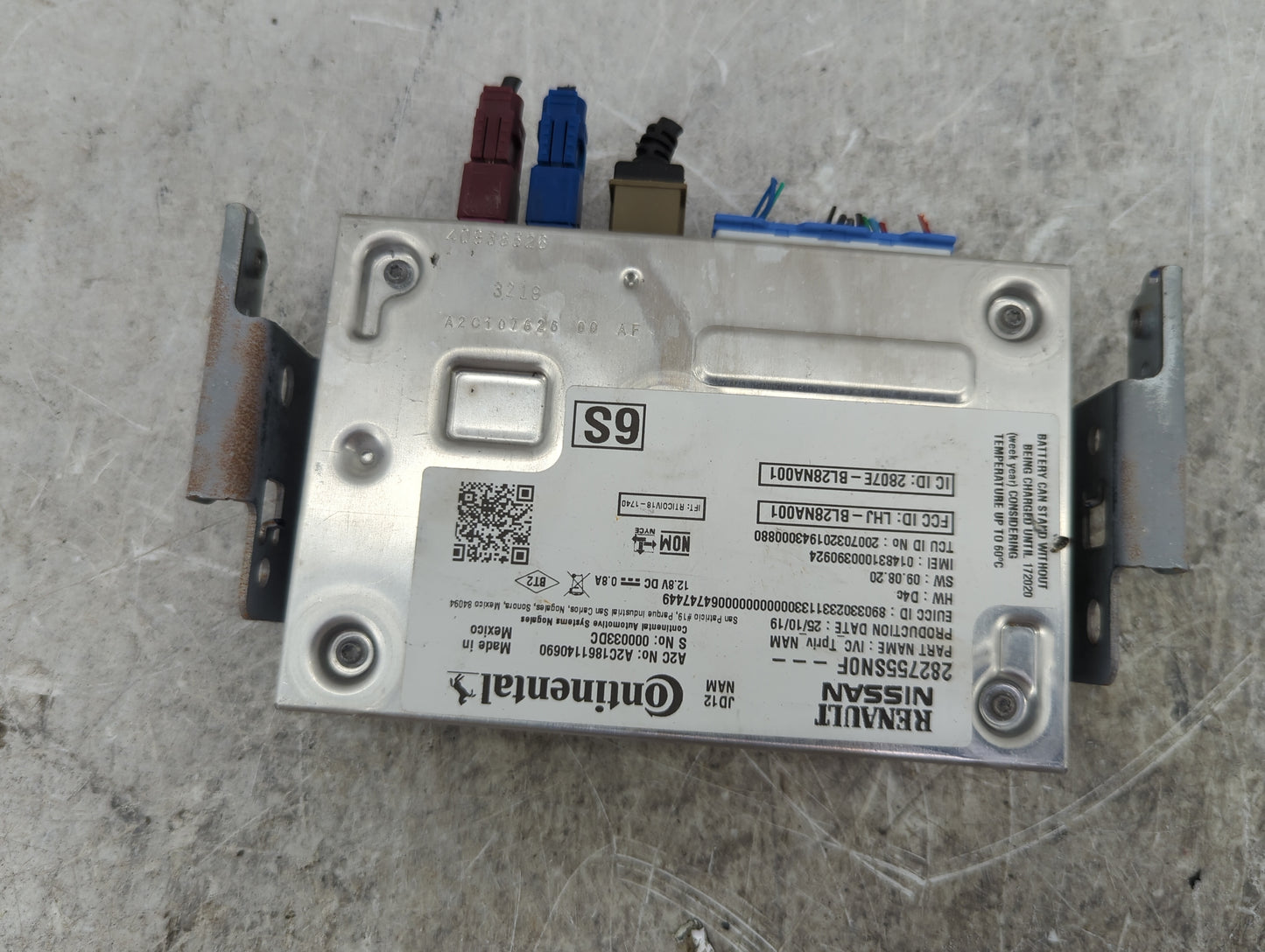 2020 Infiniti Qx80 Telematics Control Module 1467742 - Oemusedautoparts1.com