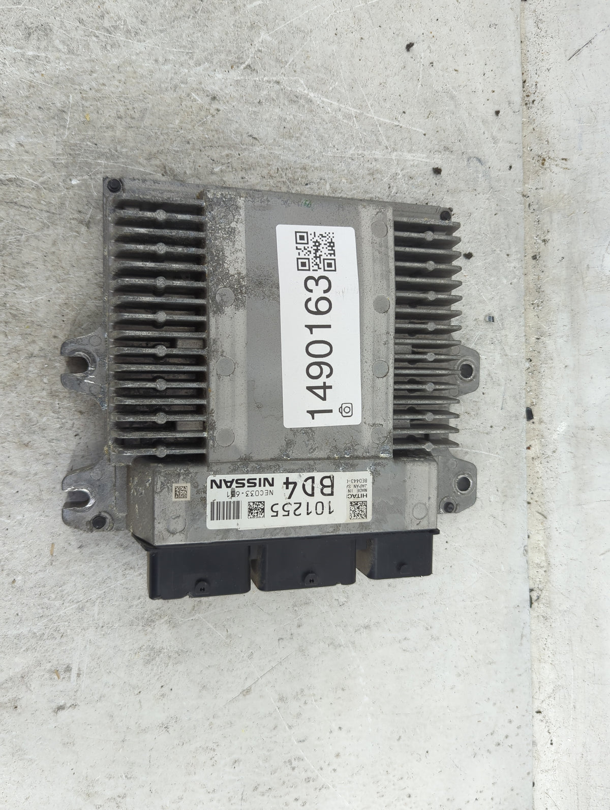 2018-2019 Infiniti Qx80 PCM Engine Control Computer ECU ECM PCU OEM P/N:NEC033-631 BED443, BD4 Fits Fits 2018 2019 2020 OEM 