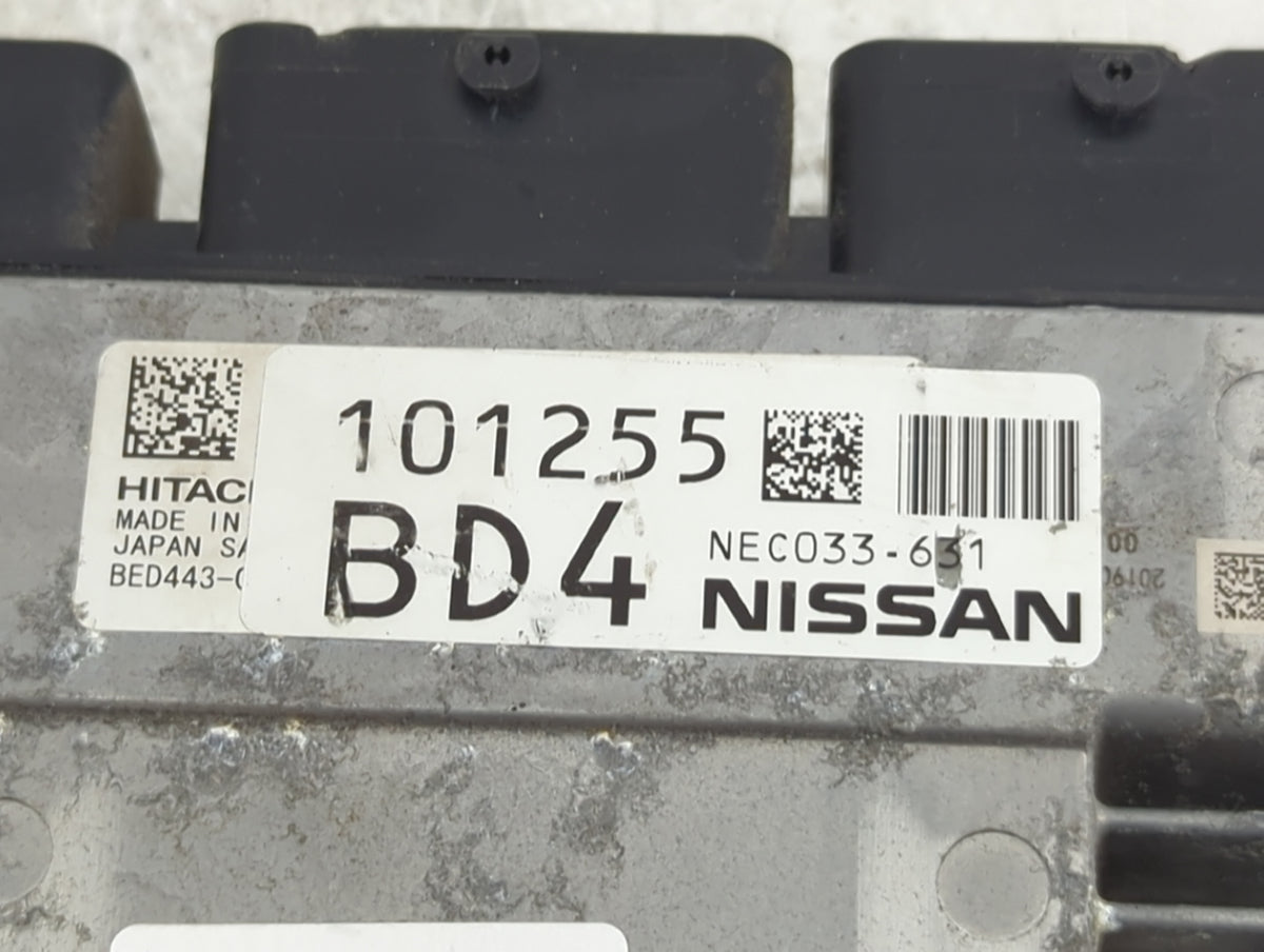 2018-2019 Infiniti Qx80 PCM Engine Control Computer ECU ECM PCU OEM P/N:NEC033-631 BED443, BD4 Fits Fits 2018 2019 2020 OEM 
