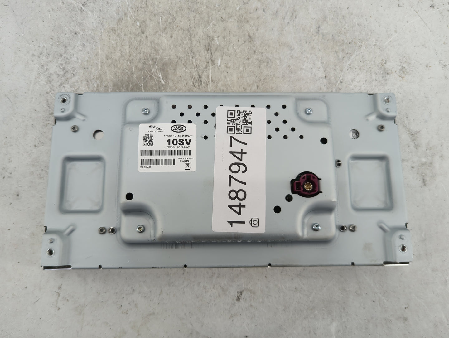 2018-2019 Jaguar E-pace Information Display Screen - Oemusedautoparts1.com