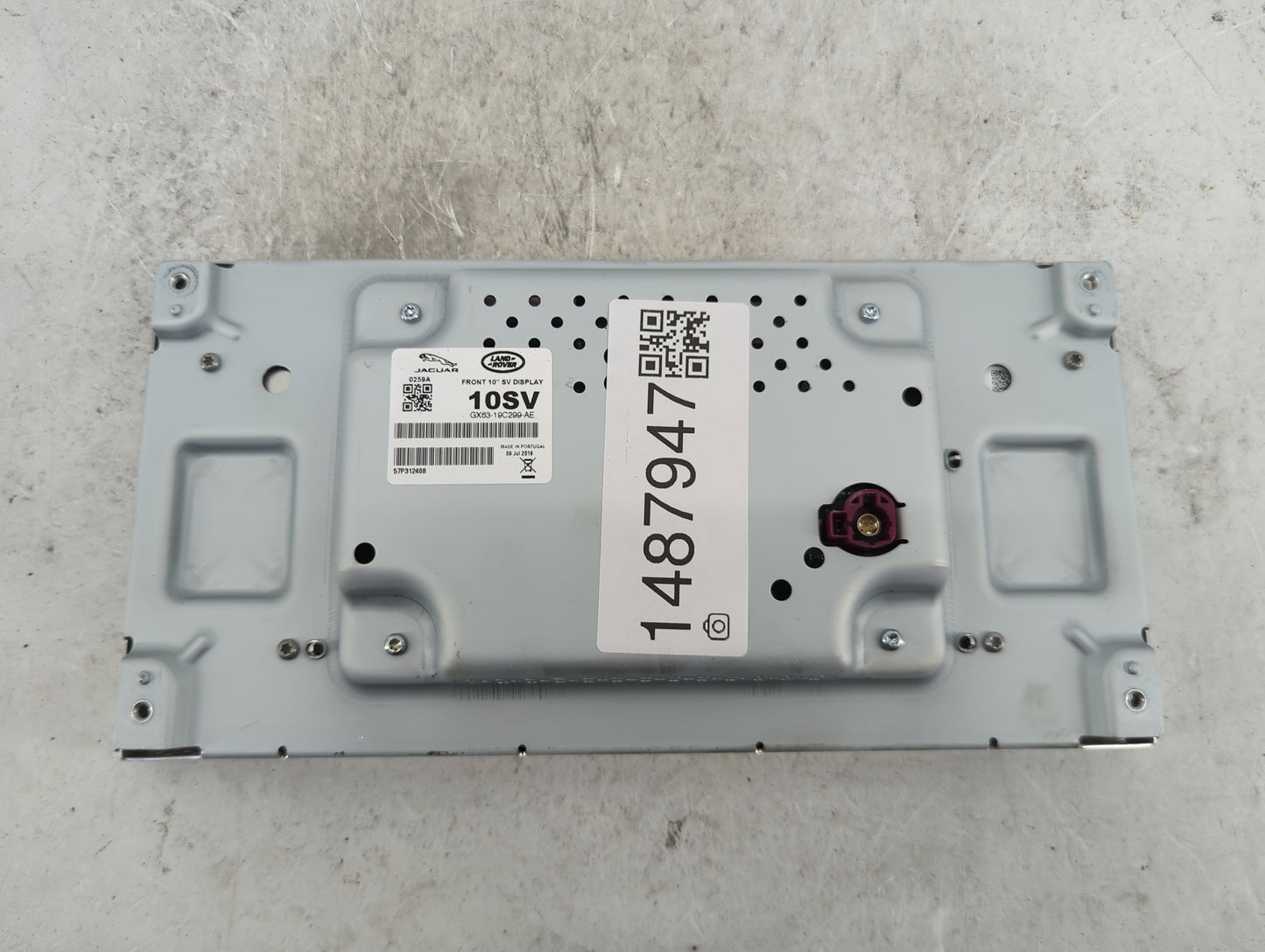 2018-2019 Jaguar E-pace Information Display Screen - Oemusedautoparts1.com
