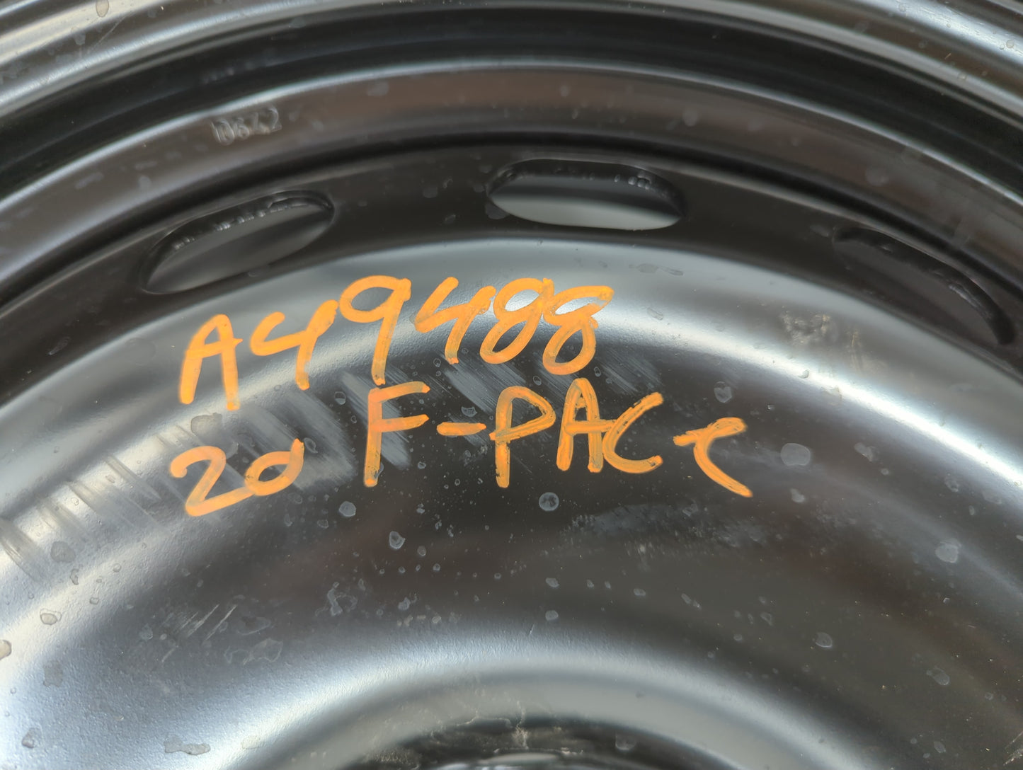 2017-2022 Jaguar F-pace Spare Donut Tire Wheel Rim Oem - Oemusedautoparts1.com