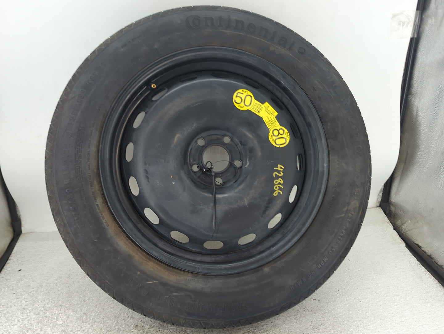 2019-2022 Jaguar F-pace Spare Donut Tire Wheel Rim Oem - Oemusedautoparts1.com