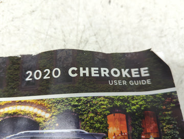 2020 Jeep Cherokee Owners Manual Book Guide OEM Used Auto Parts