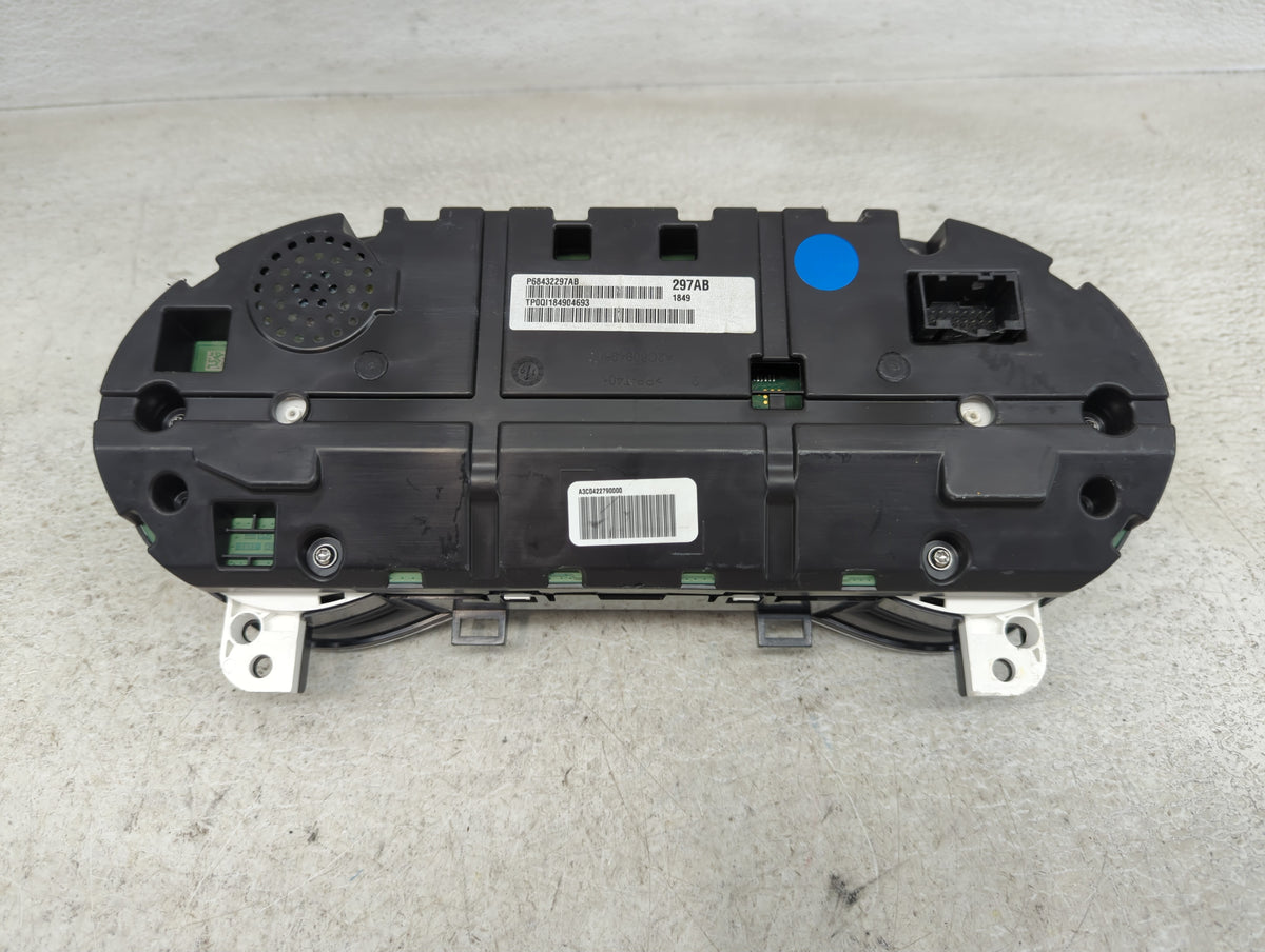 2020 Jeep Cherokee Instrument Cluster Speedometer Gauges P/N:P68432297AB Miles:42K Fits OEM Used Auto Parts - Oemusedautopar