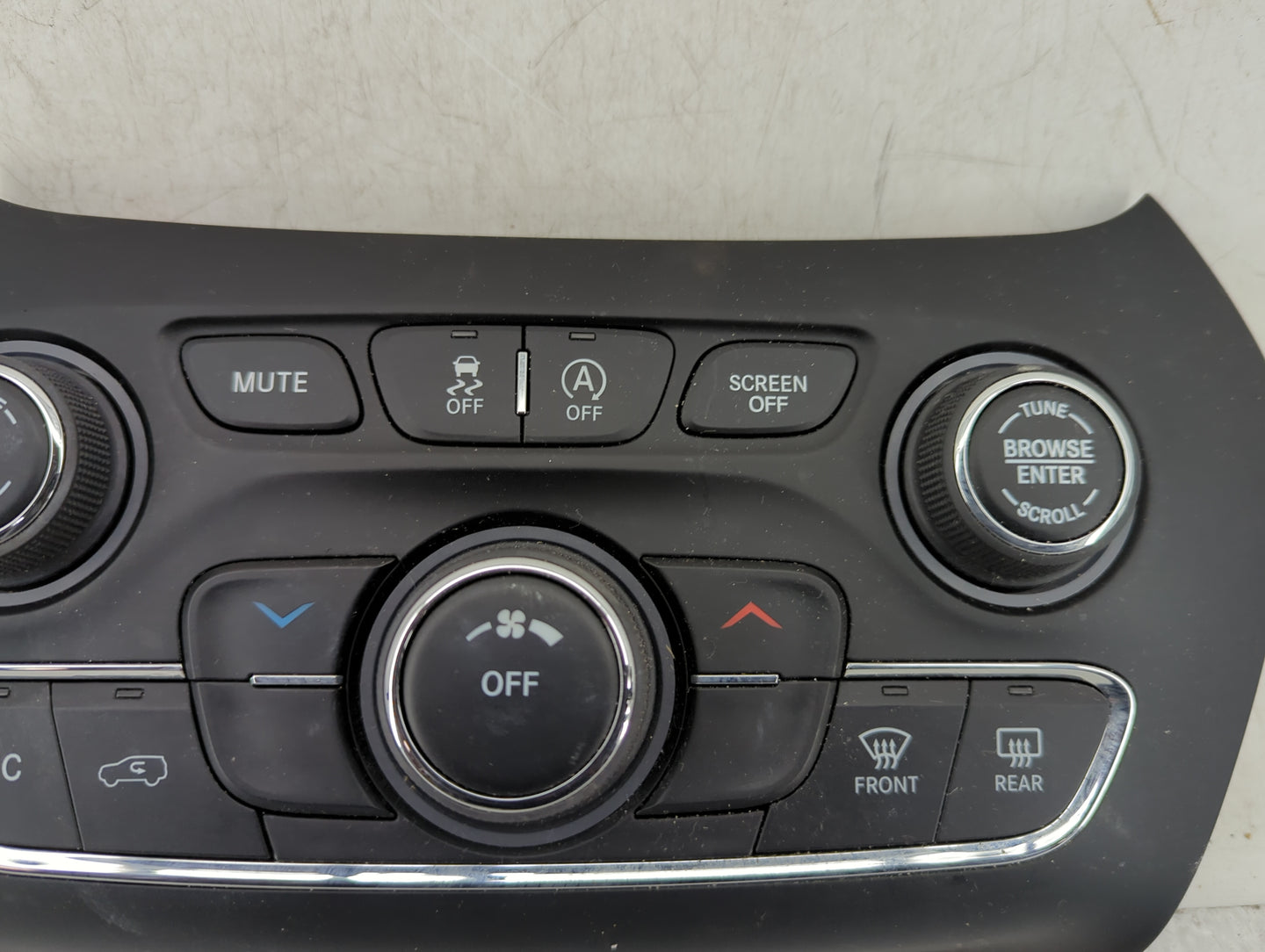 2019-2022 Jeep Cherokee Climate Control Module Temperature AC/Heater Replacement P/N:68285938AE Fits Fits 2019 2020 2021 202