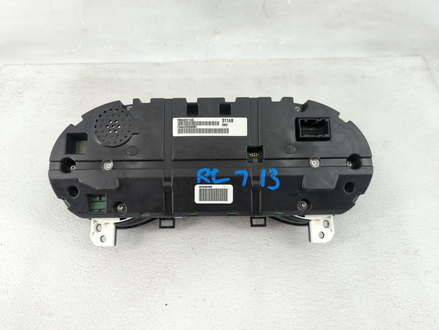 2020 Jeep Cherokee Instrument Cluster Speedometer Gauges P/N:P68432311AB Fits OEM Used Auto Parts - Oemusedautoparts1.com