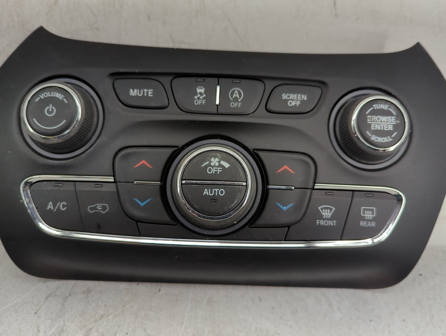 2019-2022 Jeep Cherokee Climate Control Module Temperature AC/Heater Replacement P/N:68285942AE Fits Fits 2019 2020 2021 202