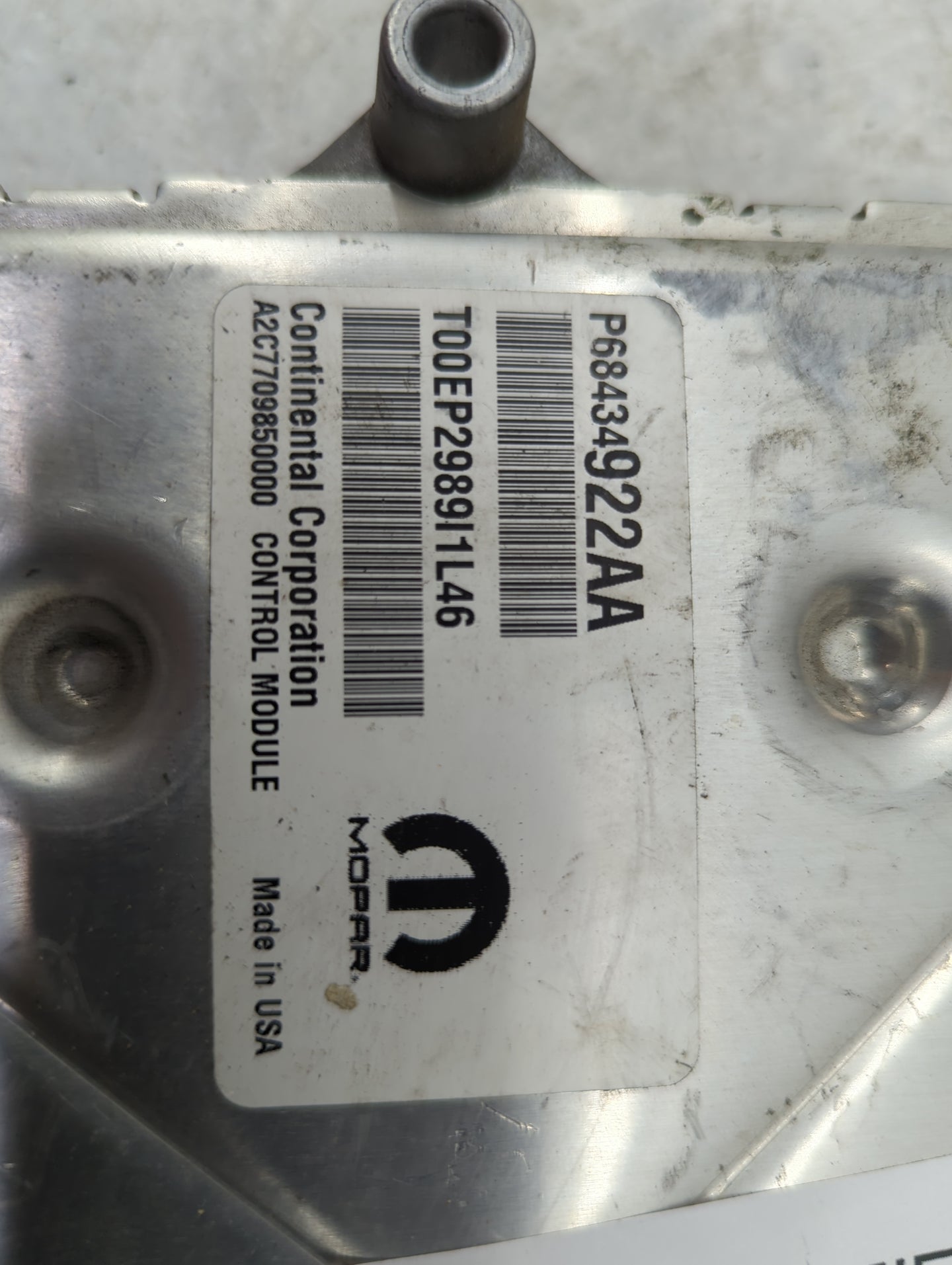 2020-2021 Jeep Cherokee PCM Engine Control Computer ECU ECM PCU OEM P/N:P68434922AA T00EP2989I1L46 Fits Fits 2020 2021 OEM U